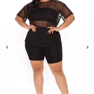 Fashion Nova 3 piece Short Set
